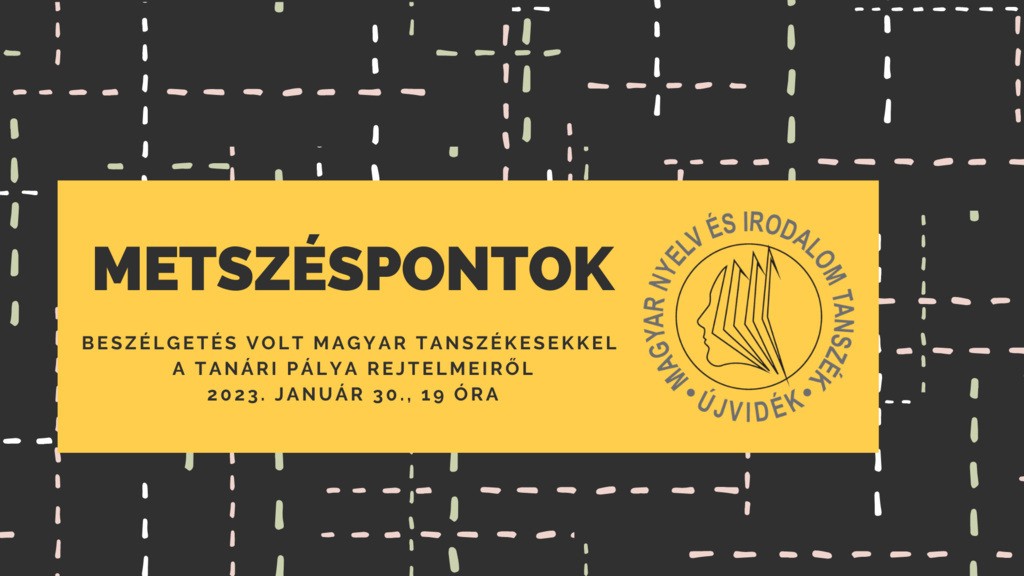 <span class="entry-title-primary">Metszéspontok</span> <span class="entry-subtitle">Gimnáziumi tanárok tapasztalatcseréjével folytatódik a Magyar Tanszék online beszélgetéssorozata</span>