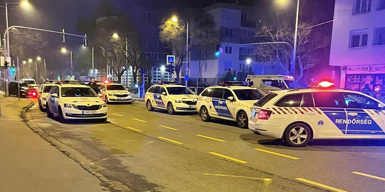 Megszúrtak három rendőrt Újbudán, egyikük életét vesztette