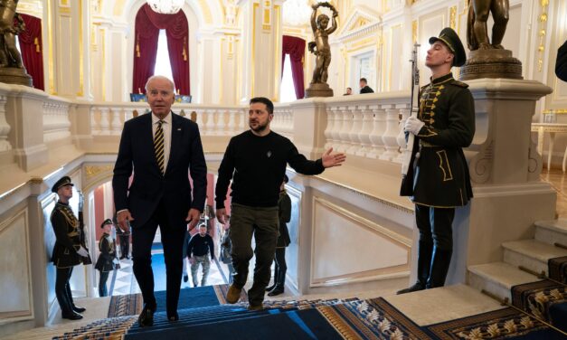 Joe Biden Kijevbe utazott