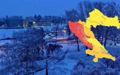 Több mint félméternyi hó esett Horvátországban