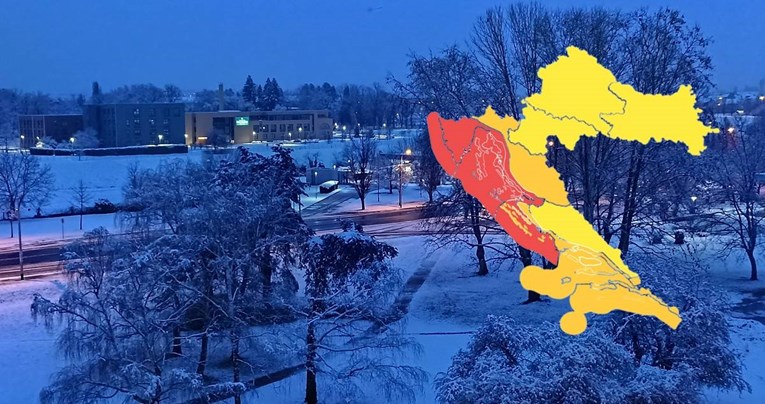 Több mint félméternyi hó esett Horvátországban