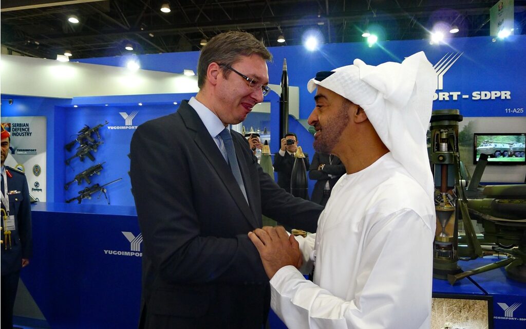 Az elnök megérkezett Abu-Dzabiba