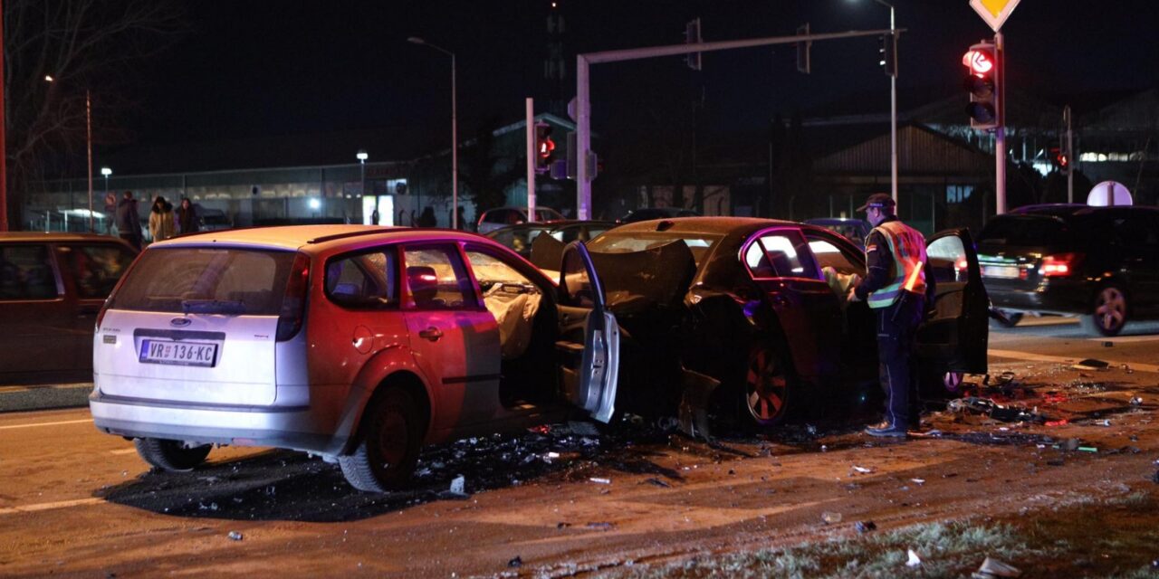 Tömegkarambol történt Szabadkán