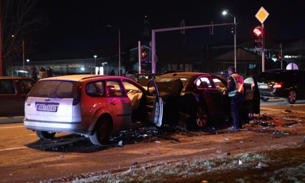 Tömegkarambol történt Szabadkán