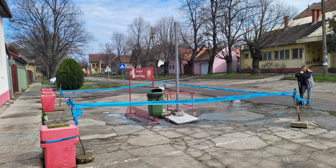 Gáz szivárog egy alsóvárosi kútból Óbecsén