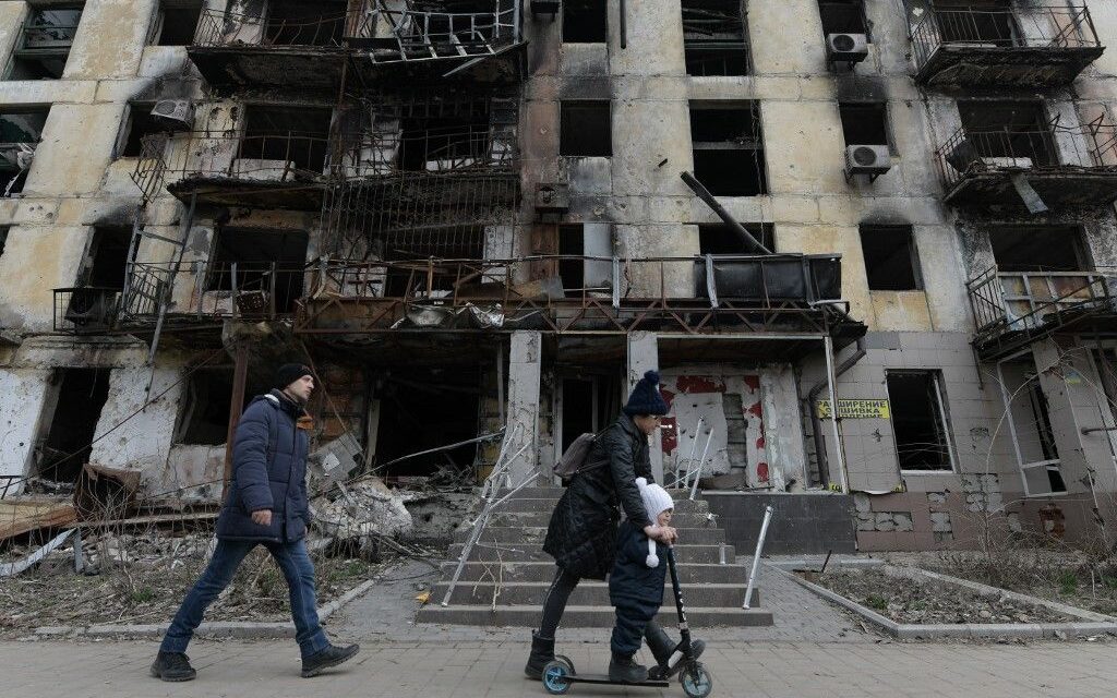 Putyin Mariupolban járt