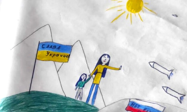 Két év börtönt kapott az apa a kislánya háborúellenes rajza miatt