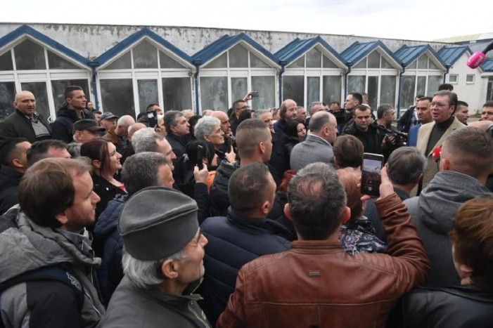 Kétezer embert kellett biztosítaniuk a haladóknak Vučić szombati vranjei látogatására