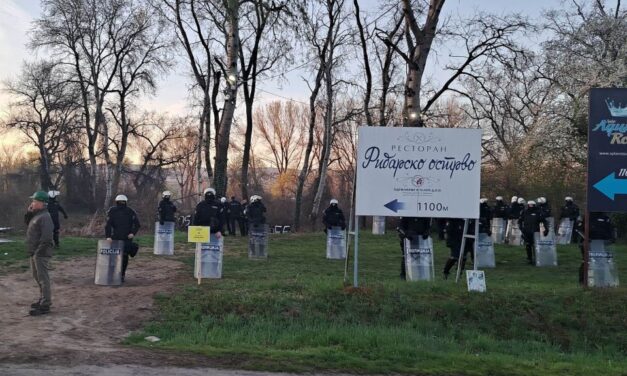 Rendőrségi biztosítással vágják ki a Sodros fáit