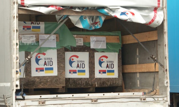 Szerbia elektroenergetikai berendezéseket küldött Ukrajnába