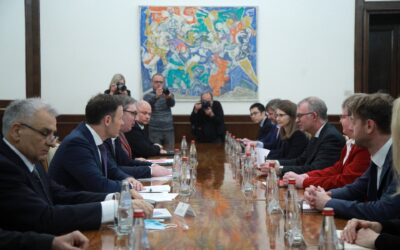 Vučić az IMF küldöttségével tárgyalt: Kiemelt figyelmet kell fordítani a közvállalatokra