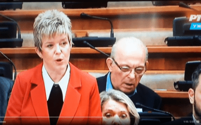 Békésen szundikált a nyugdíjaspárt képviselője Kovács Elvira felszólalása alatt (Videóval)