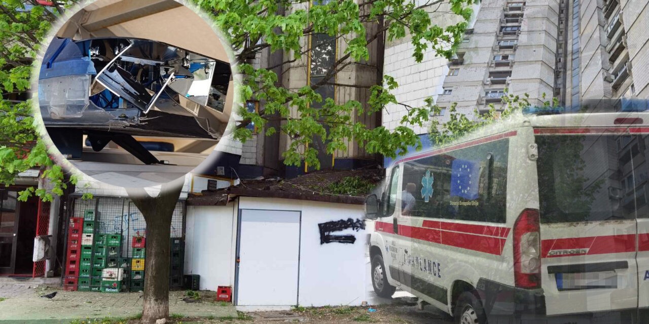 Szabálytalanul parkoló autók nehezítették a lezuhant nő segítségére érkező mentőket (Fotó)