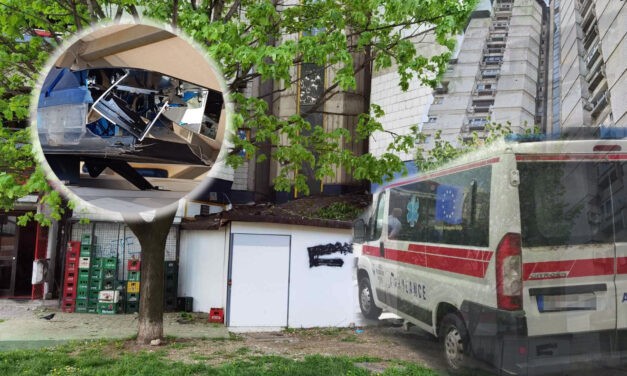 Szabálytalanul parkoló autók nehezítették a lezuhant nő segítségére érkező mentőket (Fotó)