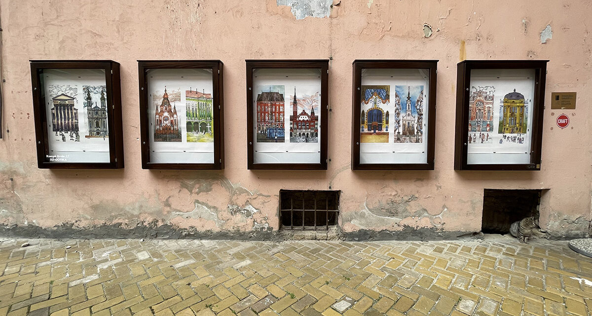 SU-Gótika – Kanyó alkotások az udvarban