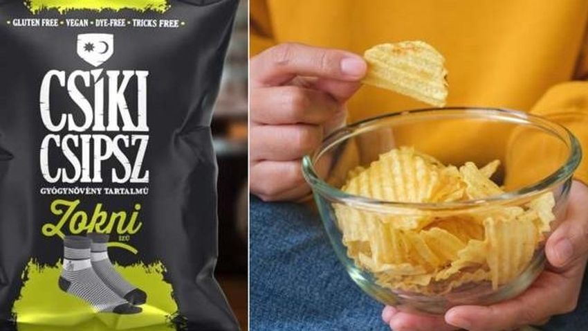 „Zokniízű” csipszet dobott piacra a Csíki