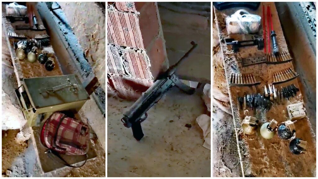 <span class="entry-title-primary">Rengeteg fegyvert találtak a rendőrök a tettesnél</span> <span class="entry-subtitle">Puskák, lőszerek és még gránátok is voltak az épületben</span>