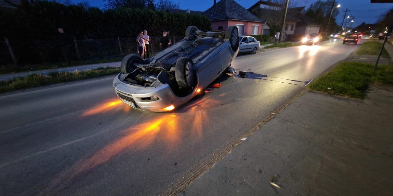 Baleset történt Szabadkán