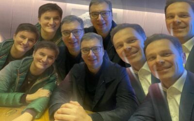 Brnabić és Vučić a tüntetőket gúnyolja: Most már mi is többen vagyunk, mint múltkor