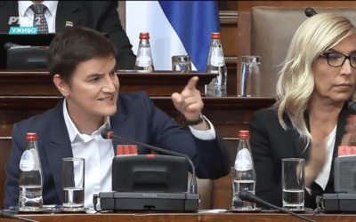 Brnabić szerint cinikus, hogy a belgrádi Rektori Kollégium visszautasította Vučić meghívását