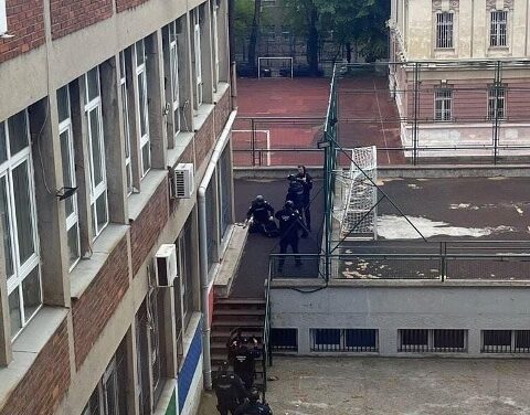 Videón a belgrádi merénylő letartóztatása