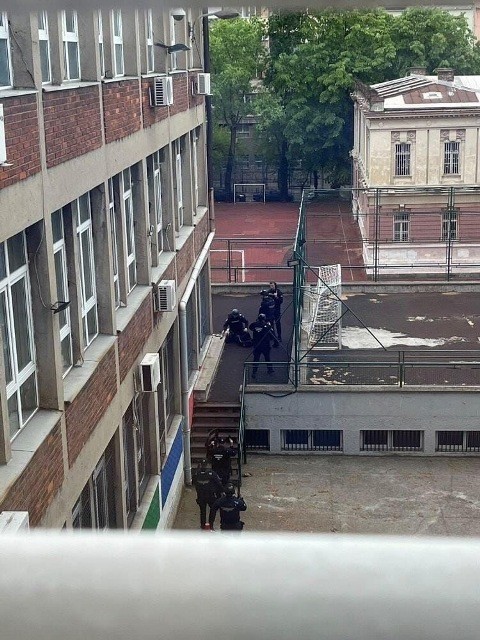 Videón a belgrádi merénylő letartóztatása