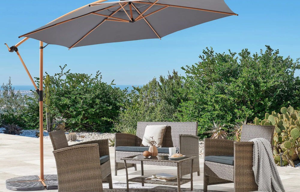 A napernyő védelmet nyújt az erős UV-sugárzás ellen