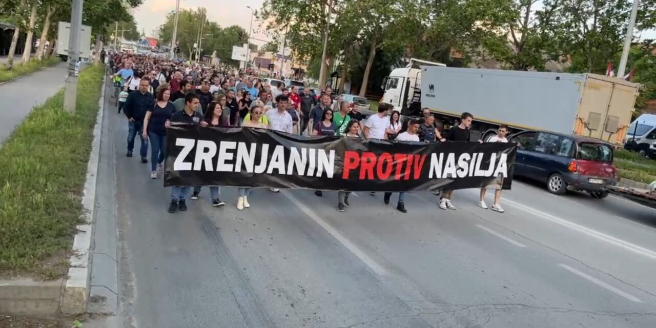 Nagybecskerek másodszor tüntetett az erőszak ellen