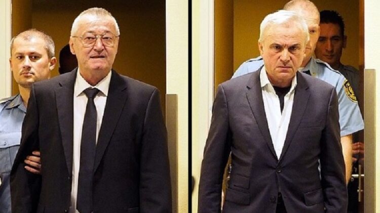 Az ENSZ nemzetközi törvényszéke súlyosbította két volt szerb titkosszolgálati vezető büntetését