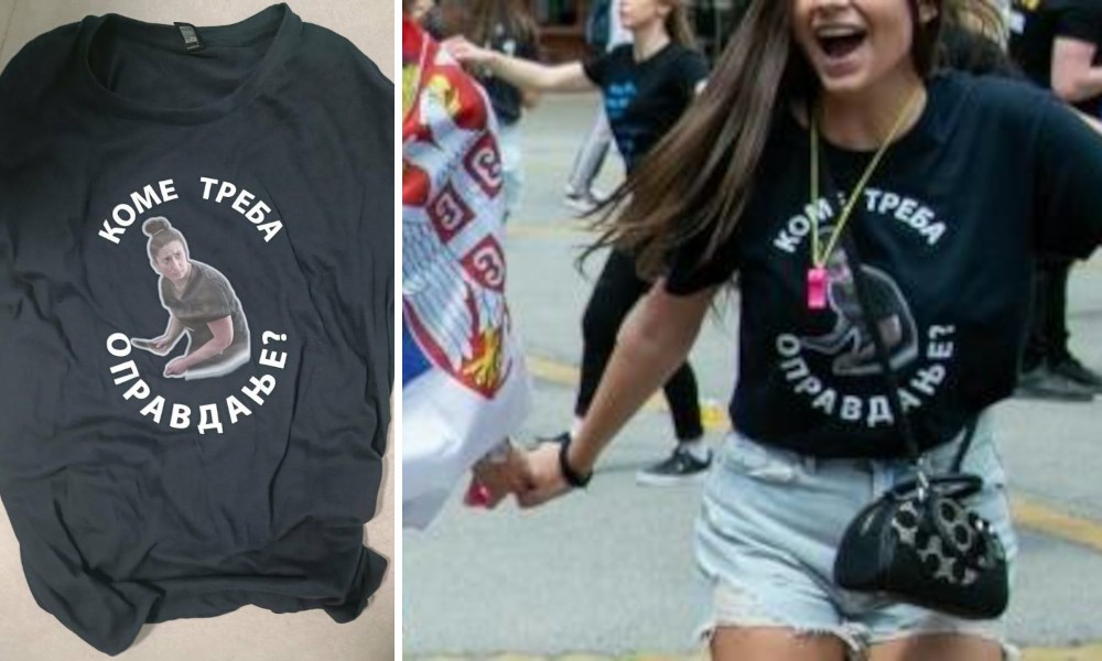 Kinek kell igazolás? – kérdi késsel a kezében a ballagó egészségügyisek osztályfőnöke