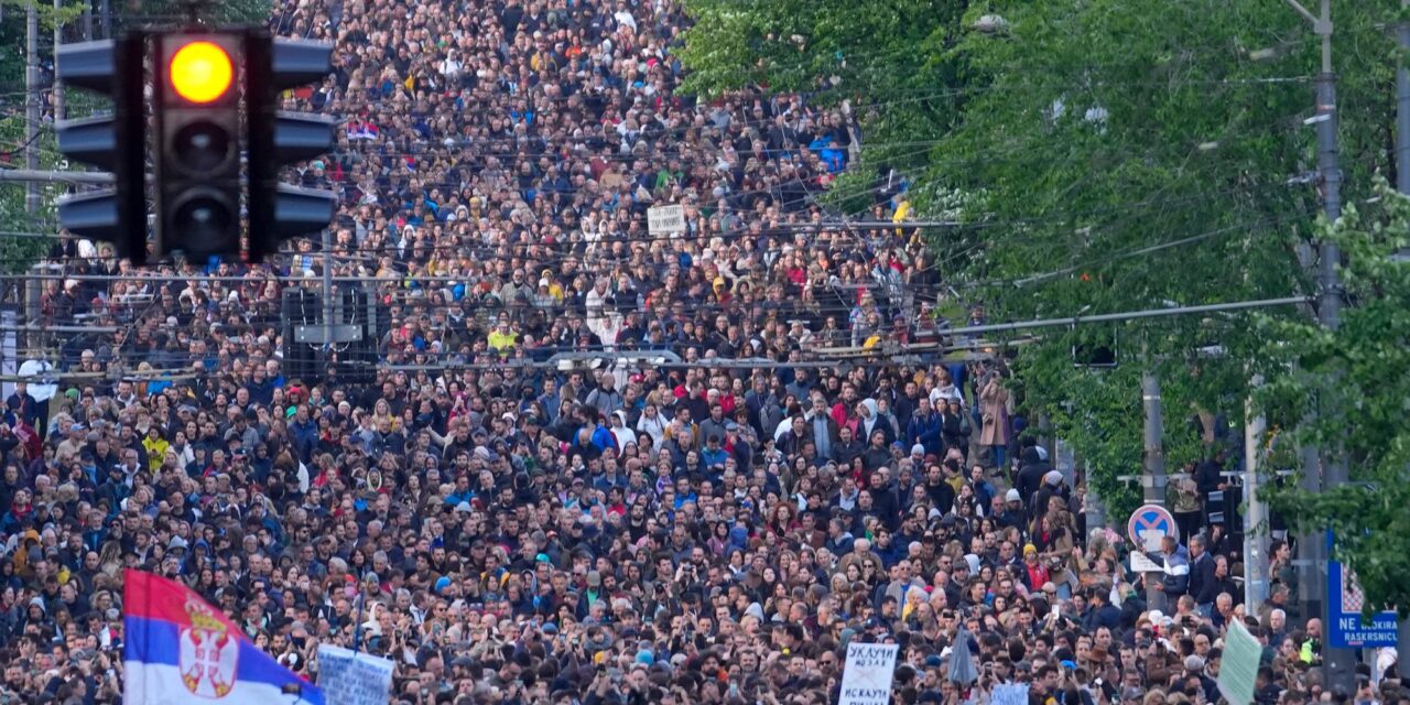 Szombatra halasztották az ötödik „Szerbia az erőszak ellen” elnevezésű tüntetést