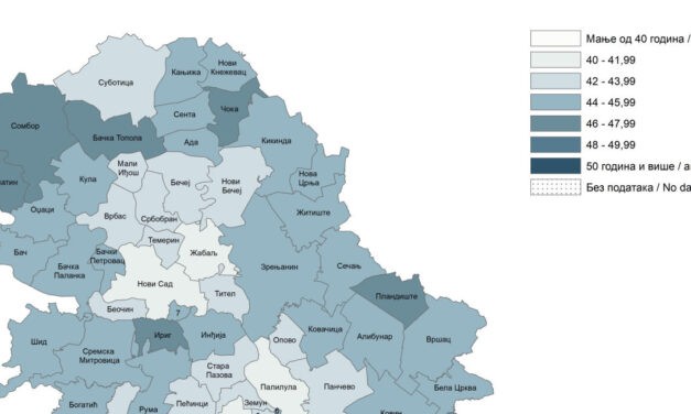 Adán, Kanizsán és Zentán is negyvenöt felett az átlagéletkor