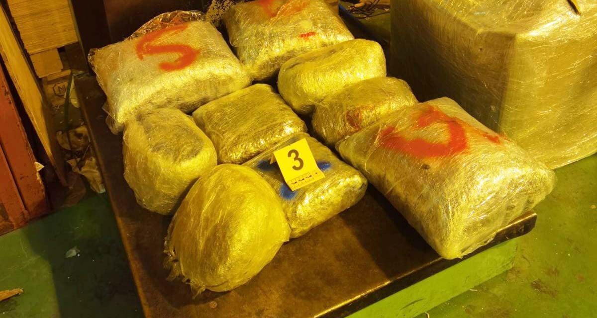 Hetvenegy kilogramm drogot próbált meg a szerb határon átcsempészni egy török kamionsofőr (Fotók)