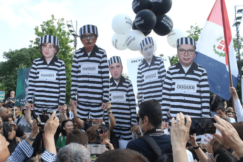 Szerbia az erőszak ellen