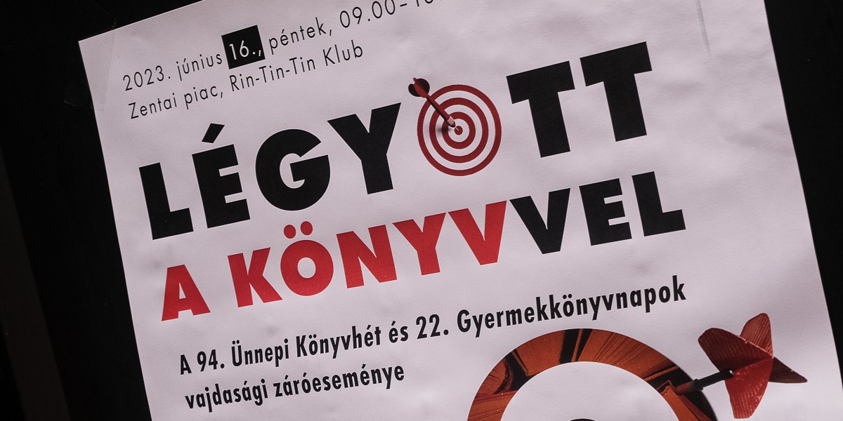 Ünnepi Könyvhét a zentai Rin-Tin-Tin Klubban és a piactéren (Fotók)