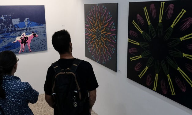 Sánta Gyula alkotásaiból nyílt kiállítás Zentán (Fotók)