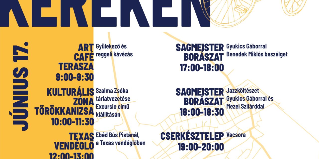 <span class="entry-title-primary">Szombaton Tricikli Fesztivál Magyarkanizsán</span> <span class="entry-subtitle">Irodalmi, gasztro biciklizés június 17-én </span>