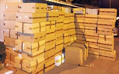 Több mint ötezer karton cigarettával bukott le Bezdánnál