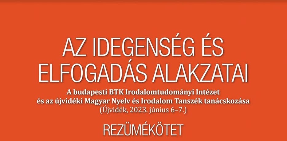 Az idegenség és elfogadás alakzatai