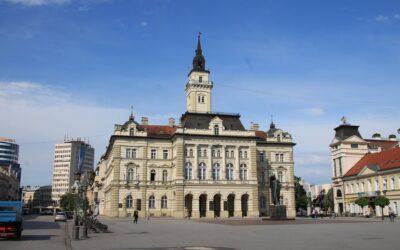 Baltákkal estek egymásnak a szurkolók Újvidéken