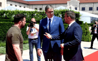 Vučić négyszemközt találkozik Zelenszkij ukrán elnökkel