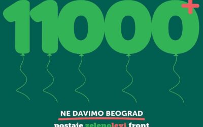 Párttá alakul a Ne davimo Beograd mozgalom