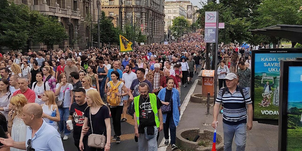 Kilencedik alkalommal tüntettek a fővárosban