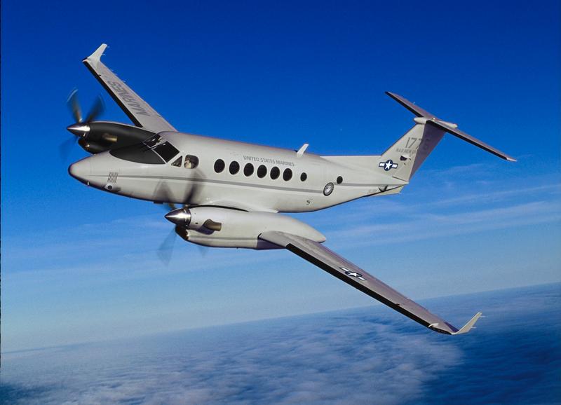 Egy orosz harci gép manővere miatt kis híján lezuhant egy amerikai MC-12-es Szíria fölött