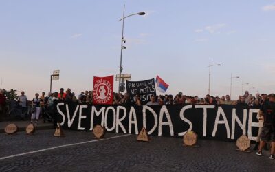 A rendőrség épülete előtt tartják a következő újvidéki erőszakellenes tüntetést