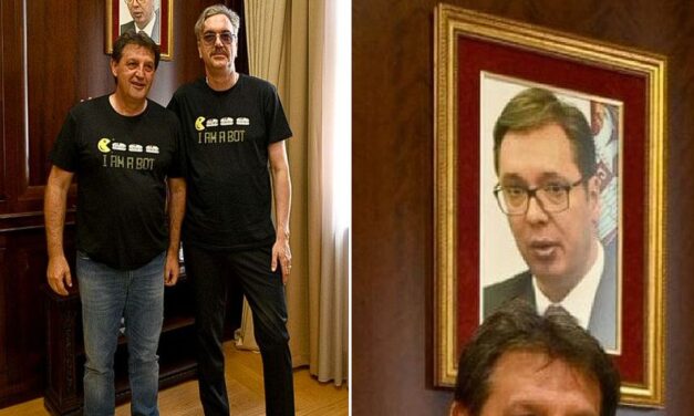 Gašić és Čadež „Én is troll vagyok” pólóval üzent