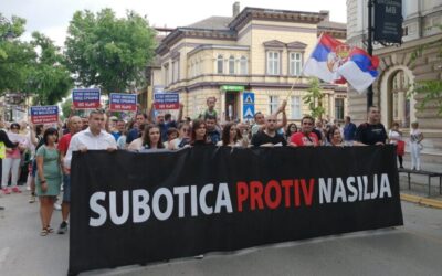 Szabadkán jövő szerdán lesz legközelebb erőszakellenes tüntetés