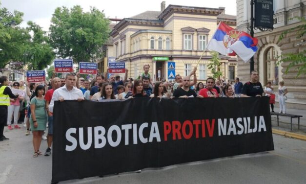 Szabadkán jövő szerdán lesz legközelebb erőszakellenes tüntetés