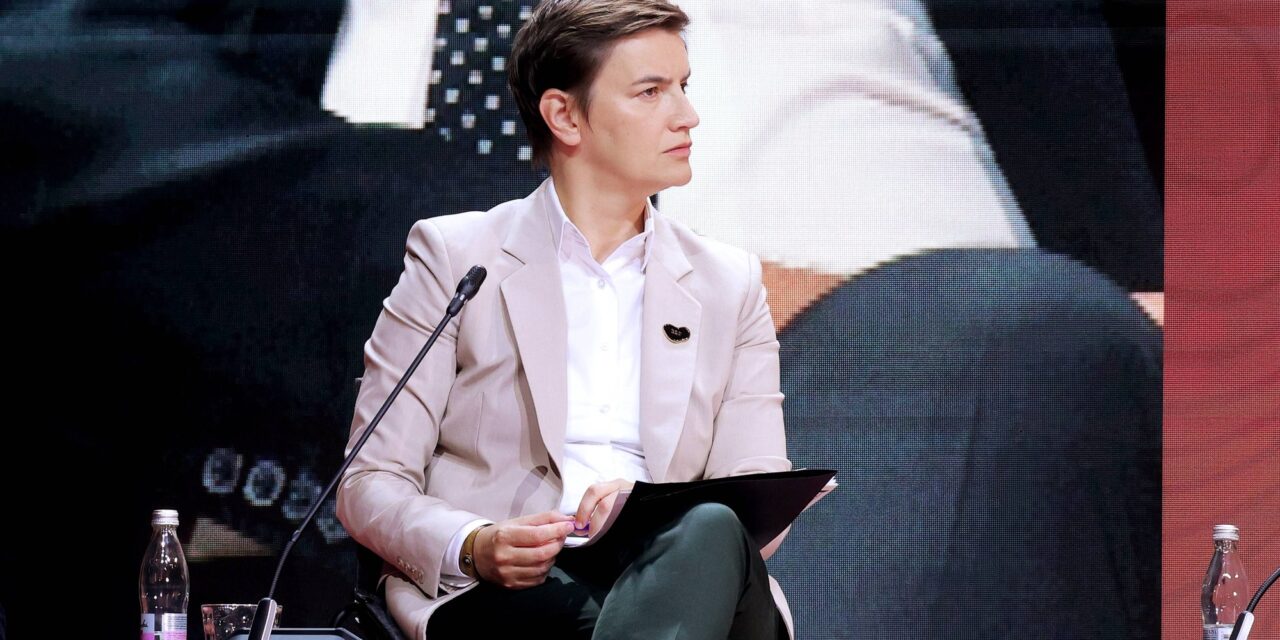 Brnabić: Az emberek már belefáradtak, hogy bármit tesznek, az az EU-nak nem elég jó