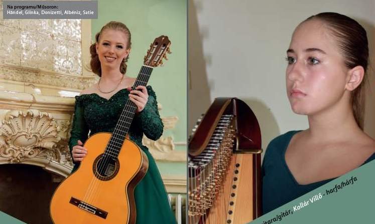 Gitár- és hárfaestet szervez az Electe a Raichle palotában